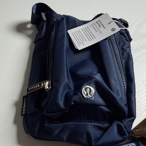 lululemon athletica Navy Compact Crossbody Pouch